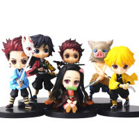 ARTFX J Demon Slayer Anime Figure Kimetsu no Yaiba Action Figure Agatsuma Zenitsu Kamado Nezuko Kamado Tanjirou Figurine Toys