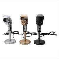 Professional 3.5MM Podcast Studio MIC Microphone for Skype Desktop PC Notebook L21D