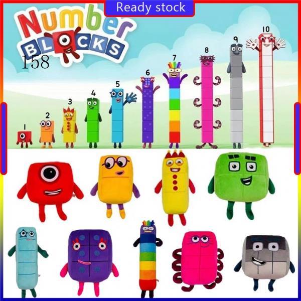 2022 New Numberblocks Doll Educational Stuffed Number Blocks Children ...