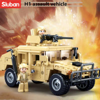 Sluban Building Block Toys Army Hummer H2 Military Series 265PCS Bricks B0837 Compatbile With Leading nds Construction Kits