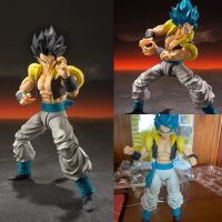 Gogeta อนิเมะ Shfiguarts ดราก้อนบอล Z หุ่นสีน้ำเงิน Gogeta Theater Edition ตุ๊กตาขยับข้อได้ตุ๊กตาของขวัญสะสม