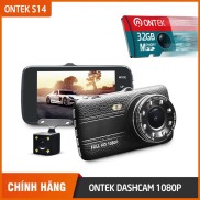 Camera Hành trình Ô TÔ Ontek Dashcam S14 Full HD 1080P Trước sau