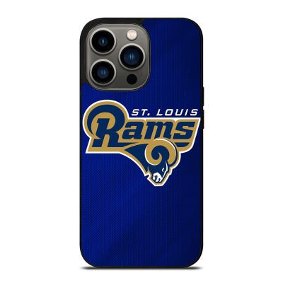St. Louis Rams Phone Case for iPhone 14 Pro Max / iPhone 13 Pro Max / iPhone 12 Pro Max / XS Max / Samsung Galaxy Note 10 Plus / S22 Ultra / S21 Plus Anti-fall Protective Case Cover 287