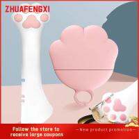 ZHUAFENGXI ฝากระป๋องเครื่องปิดผนึกอาหารที่เก็บของสำหรับซิลิโคนแบบพกพาสุนัขช้อนที่เปิดฝากระป๋องสำหรับแมวชามเก็บความสดไว้