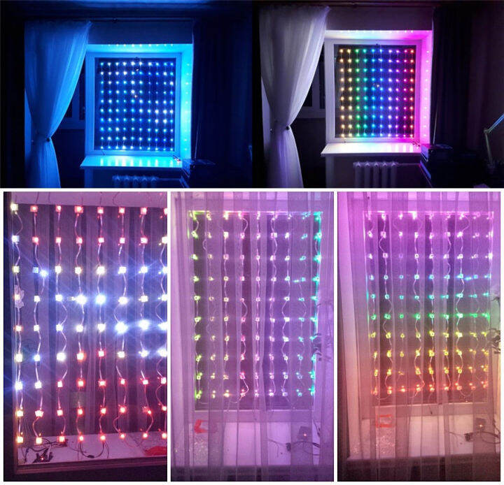 ws2812b-pre-soldered-led-module-string-panel-led-pixels-on-heatsink-with-10cm-wire-dc-5v-ws2812-built-in-smd5050-rgb-idividually