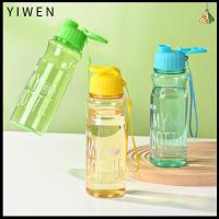 YIWEN 650ML กิจกรรมกลางแจ้งกลางแจ้ง โปร่งใสโปร่งใส หลายสี จุได้มาก ถ้วยน้ำน้ำ พลาสติกทำจากพลาสติก ขวดน้ำน้ำ