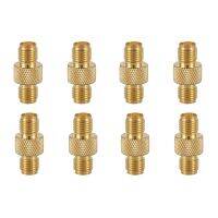 4X SMA Female to Female Barrel Adapter RF Coax Connector Straight,Gold