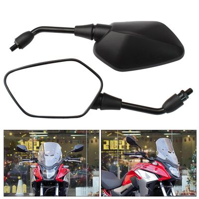 “：{}” 10Mm X 2 Clockwise Direction Motorcycle Rear View Mirror For Honda CB400X CB400F CB500X CB500F CB 400X 500X 400F 500F