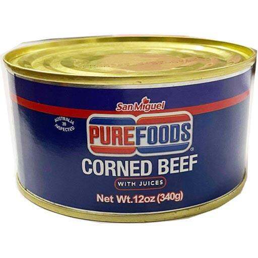 PUREFOODS CORNED BEEF WITH JUICES 340 GRAMS Lazada PH