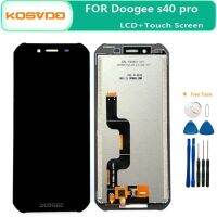 ต้นฉบับสำหรับ S40 DOOGEE Pro จอแสดงผลแบบแทนที่สัมผัสหน้าจอ LCD S40รับประกันการทำงานสำหรับ S40pro Doogee โทรศัพท์มือถือ LCD