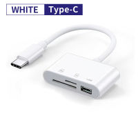 【?ผลิตภัณฑ์ขายร้อน】Card Reader Type-C Android Mobile Computer Multi-Function Otg/sd/tf Card U Disk Reader