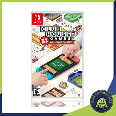 Clubhouse Games 51 Worldwide Classics Nintendo Switch Game แผ่นแท้มือ1!!!!! (Club House Games 51 World Wide Classics Switch)(ClubHouse Game 51 Worldwide Classics Switch)