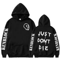 Just Dont Die 43 Ken Block Hoodie Men Harajuku Letter Print Hoodies Casual Punk Gothic Oversized Unisex Streetwear Mens Clothes Size XS-4XL