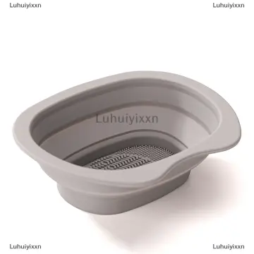 1Pcs Silicone Folding Bowl Beauty Egg Cleaning Tool Powder Puff