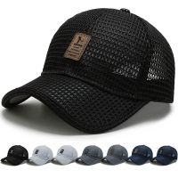 【jw】☎❧◎  2023 Men’ Mesh Baseball Cap Snapback Label Stick Sunhat Casquette Outdoor Breathable Hip Hop Hats