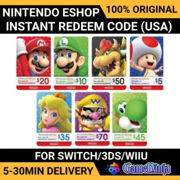 Nintendo eShop Card (US) Top Up