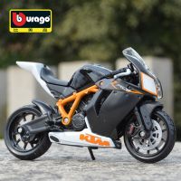 ยานพาหนะ1:18แบบคงที่ Urago RC8 KTM 1190 R ของเล่นแบบจำลองรถมอเตอร์ไซค์สะสม Hoies