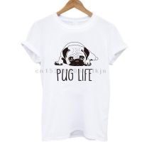 Mens Large T-shirt Drop Ship Cut Pug Print T Tshirt New Design Tshirt Nv76 P 4XL/5XL/6XL