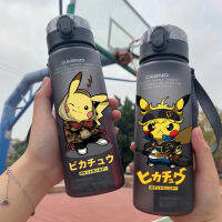 ถ้วยน้ำ Pikachu แบบกำหนดเองถ้วยฤดูร้อนที่มีมูลค่าสูงสไตล์เกาหลีสุดเท่สำหรับนักเรียนชายและหญิง