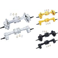 For FMS FCX24 Complete Metal Front and Rear Portal Axle with Gear 1/24 RC Car Upgrades Parts Accessories