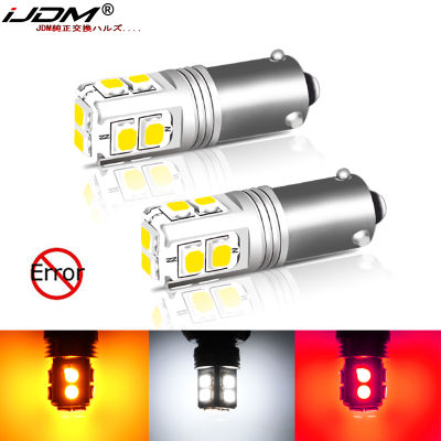 IJDM Canbus ไฟรถ BA9S BAX9S BAY9S LED สำหรับไฟย้อนกลับรถหรือไฟที่จอดรถ, H21W H6W T4W ไฟป้ายทะเบียน 12V-24V-Laojie