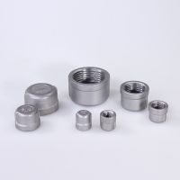 304 stainless steel inner silk tube cap/head/tube plug pipe fittings 1/8" 1/4" 3/8" 1/2" 3/4" 1" 1-1/4" 1-1/2" Female Thread Pipe Fittings Accessories