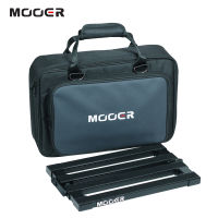 MOOER PB-10 Portable Guitar Effect Pedal Board Pedalboard Aluminum Alloy 180° Folding Design with Padded Carry Bag