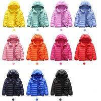 White Duck Children Winter Light Casual Down Jacket Boy Girl Jacket Baby Red Black Yellow Clothes Kids Snow Suits Winter MT184