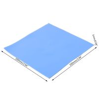 100x100x1mm Soft Silicone Thermal Conductive Pads Heatsink IC Chipset Northbridge for SSD/CPU/GPU/LED/IC/Raspberry Pi B2RC