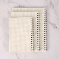 [COD] Thickened 240-page notebook book A5 grid large coil horizontal line inner page student notepad