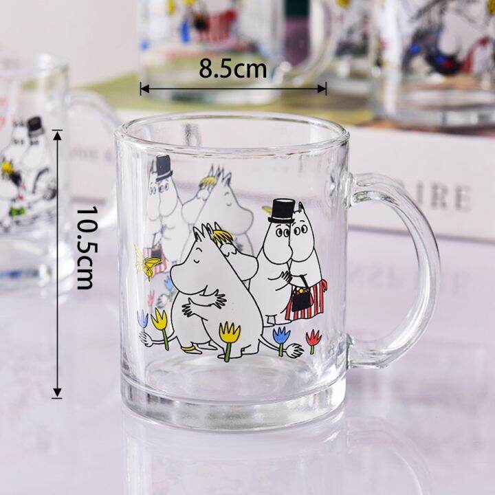 high-end-cups-สร้างสรรค์400มิลลิลิตรการ์ตูนฮิปโป-mumin-ครอบครัวแก้วทนความร้อนแก้วนมกาแฟน้ำผลไม้ชายามบ่ายอาหารเช้าถ้วยคู่น่ารัก