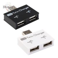 OPBWQH สำหรับ PC คอมพิวเตอร์แล็ปท็อป อุปกรณ์ชาร์จไฟ แท่นวางอะแดปเตอร์ USB ตัวแยกฮับ ตัวแปลงอะแดปเตอร์ อุปกรณ์เสริมคอมพิวเตอร์ ตัวขยายการชาร์จ USB ฮับชาร์จ USB 2.0 ตัวแยกการชาร์จ USB2.0 1ชาย2พอร์ตหญิง