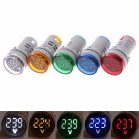 12V Lead Charge Level Indicator Tester Lithium Meter LED Tester Voltmeter Dual Display 6-63V