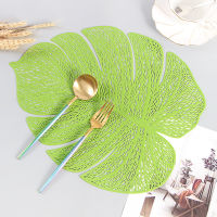 Table Mat Turtle Leaf Bronzing PVC Placemat Hollow Insulation Coaster Pads Table Bowl Home Christmas Decor Heat Resistant