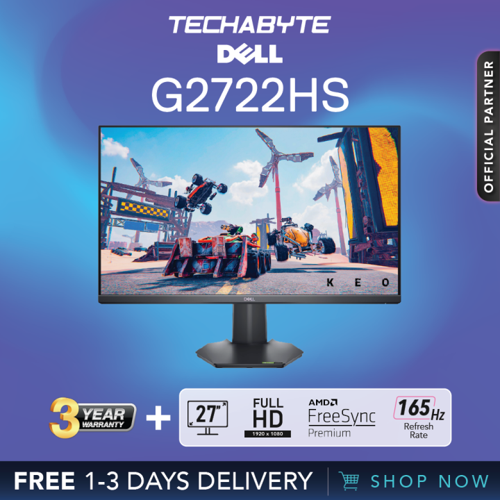 Dell G2722HS 27" FHD IPS 165Hz 1ms AMD FreeSync Premium