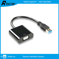Rovtop Màn Hình Đa Năng Tốc Độ Cao USB 3.0 Sang VGA Thông Dụng Bộ Chuyển thumbnail