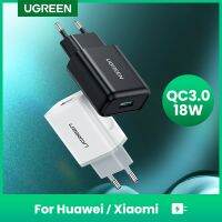 Ugrew 18W วอลล์ชาร์จด่วนเครื่องชาร์จ USB QC3.0ชาร์จเร็ว3.0 QC สำหรับ J15ชาร์จในโทรศัพท์มือถือ S10