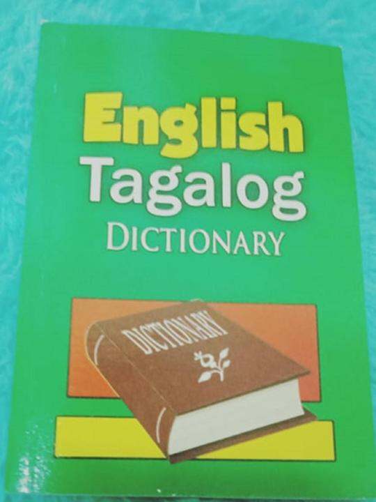 ENGLISH tagalog dictionary easy to read Lazada PH