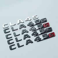 Chrome Black Red Letters CLA 45S Trunk Badges Long S Emblem Stikcer for Mercedes Benz W117 X117 C117 CLA45 S CLA45S AMG 2017