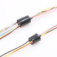 1PCS Dia.8.5mm 4 8 12สาย Slipring Mini Electric Slip Ring Conductive Connector สำหรับ FPV Gimbal Handheld Stabilizer