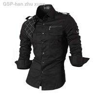 ☫□ Jeansian เสื้อผู้ชาย,เสื้อแฟชั่น Desinger แขนยาว8371 Black2