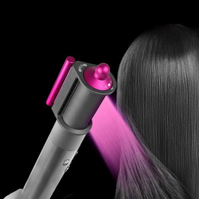 Long Hair Curling Barrels, Flyaway Attachment Nozzle and Filter Cleaning Brush for Dyson Airwrap Styler HS01 HS05TH
