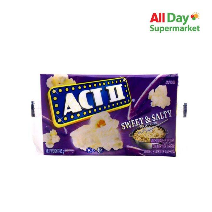 Act Microwave Popcorn Kettle Corn 85G Lazada PH