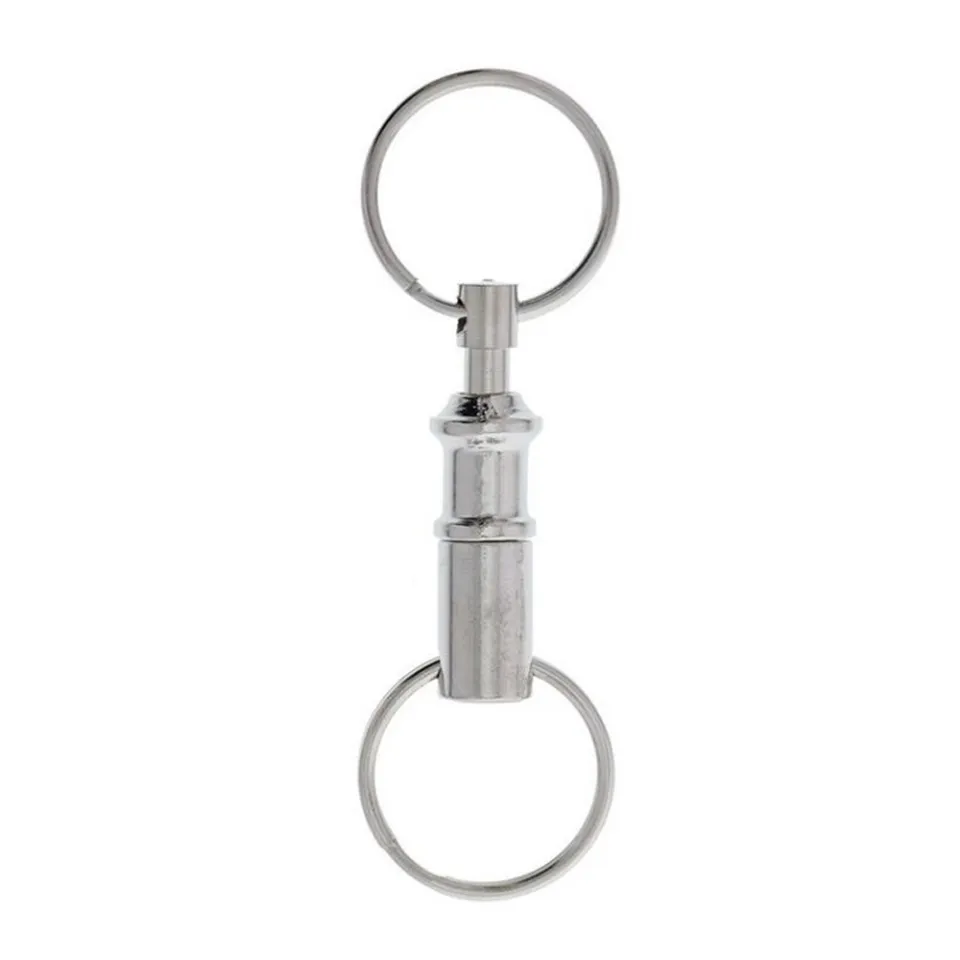 Outdoor Removable Key Chain Quick Release Keychain with Two Split