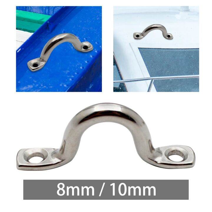 Bimini Boat Eye 316 Stainless Steel Deck Loop Anchor Point Strap for