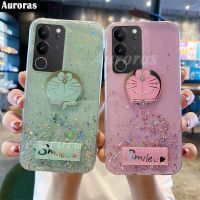 เคส V29E เคสสำหรับ VIVO V29 Pro สำหรับโทรศัพท์ใหม่ซิลิโคนนิ่มรูปดาวดวงจันทร์เป็นประกายป้องกันการตกหล่นสำหรับ VIVO V29E V29 Pro เคสใส่โทรศัพท์