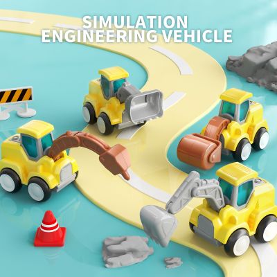 ¤◊ jiozpdn055186 Conjuntos de carros engenharia para crianças brinquedos do carro praia escavadeira presentes crianças 3-5 anos