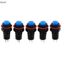 Renk 5pcs Self-RESET PUSH button SWITCH 10mm self RETURN สวิทช์ปุ่มกดอัตโนมัติ