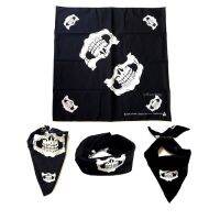 ผ้าลายกะโหลก ขากรรไกร ผ้าโพกหัว ผ้าพันคอ เท่ๆ  (Bandana Skull Jaws Scarf Hairband)