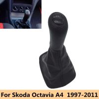 A4 1998-1999สำหรับ Skoda Octavia 1997 2008 2011 2000 2001 2002 2003 2004 2005 2006 2007-เกียร์รถยนต์ลูกบิดติดเปลี่ยนเคสบูตเกอร์